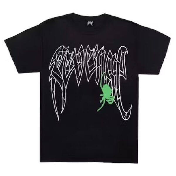 Revenge Spider T-Shirt Black Green