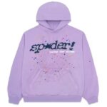 Sp5der Acai Hoodie Purple