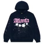 Sp5der Atlanta Hoodie Navy