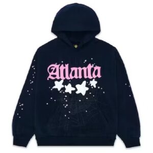 Sp5der Atlanta Hoodie Navy