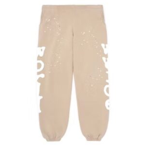 Sp5der Beluga Sweatpants Light Brown