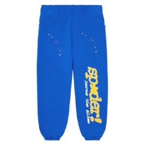 Sp5der TC Sweatpants Blue